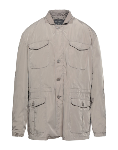 Shop A.g. & Frog Jackets In Khaki