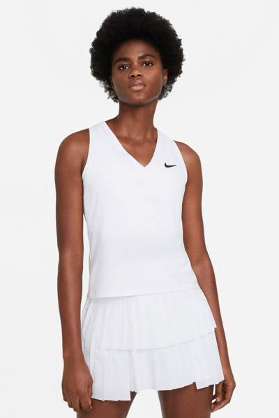 Shop Nike Court Victory Tennis Tank Top In White