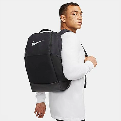 Nike Brasilia 9.5 Training Backpack In Black/black/white