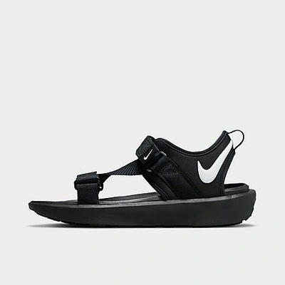 Shop Nike Men's Vista Casual Sandals In Black/white/black