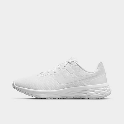 Shop Nike Men's Revolution 6 Next Nature Running Shoes In White/white/white