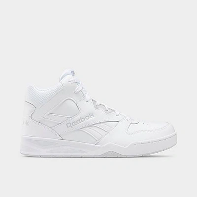 Shop Reebok Men's Royal Bb 4500 Hi 2 Casual Shoes (xe Extra Wide Width) In Light Solid Grey
