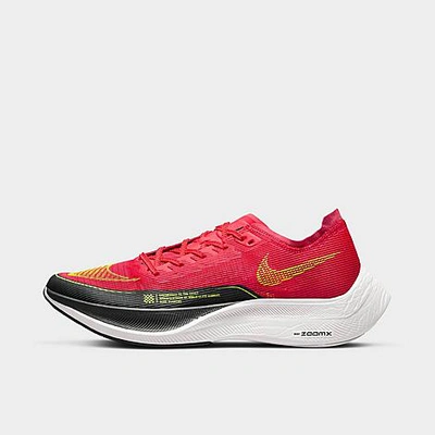 Shop Nike Men's Zoomx Vaporfly Next% 2 Running Shoes In Siren Red/dark Smoke Grey/summit White/volt