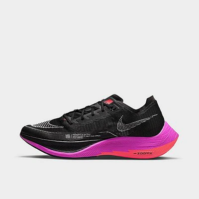 Shop Nike Men's Zoomx Vaporfly Next% 2 Running Shoes In Black/purple/orange
