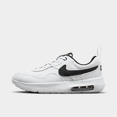 Shop Nike Little Kids' Air Max Motif Casual Shoes In White/black/white