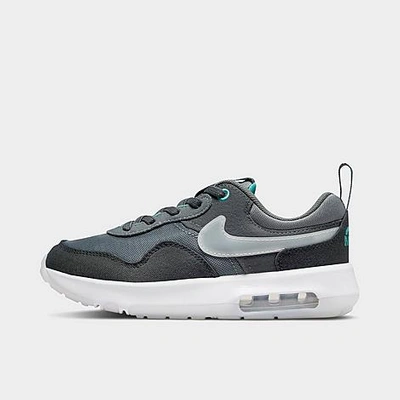 Shop Nike Little Kids' Air Max Motif Casual Shoes In Cool Grey/black/washed Teal/anthracite