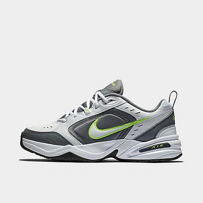 Shop Nike Men's Air Monarch Iv Casual Shoes In White/cool Grey/anthracite/white