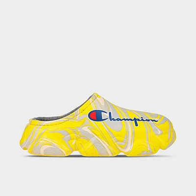 Champion Women s Super Meloso Swirl Clog Shoes In Yellow ModeSens