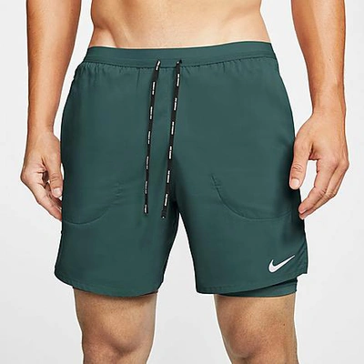 Shop Nike Men's Flex Stride 2-in-1 Shorts In Hasta/hasta
