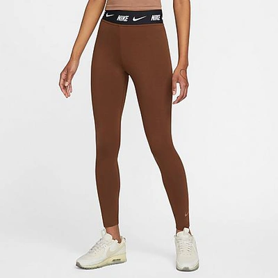 Nike Sportswear Club Women's High-waisted Leggings In Cacao Wow | ModeSens