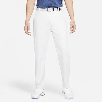 Shop Nike Men's Dri-fit Uv Standard Fit Golf Chino Pants In Photon Dust
