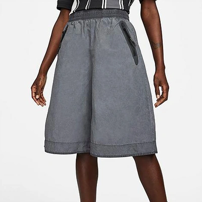 Nike Sportswear Tech Pack Women's High-rise Woven Shorts In Anthracite/anthracite