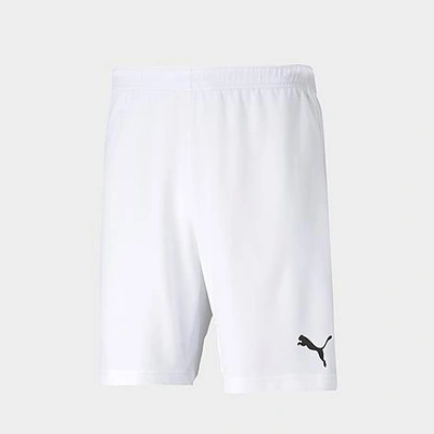 Puma Teamfinal Men's Soccer Shorts In  White/ Black