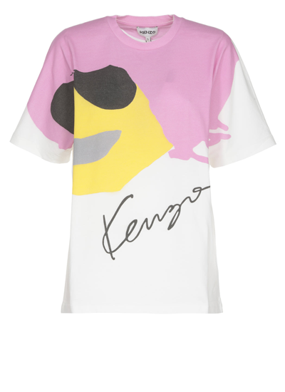 Shop Kenzo T-shirts And Polos White