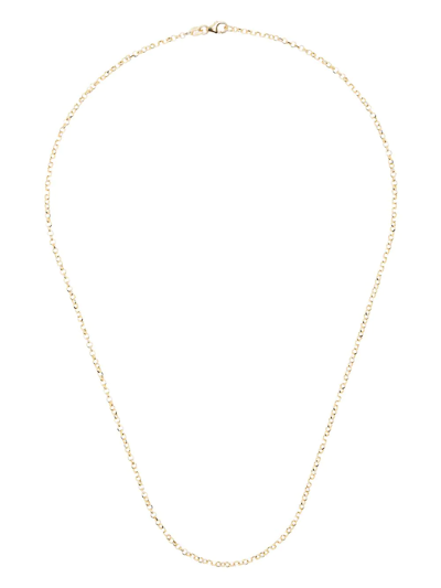 Shop Loquet 14kt Yellow Gold Rolo Chain Necklace