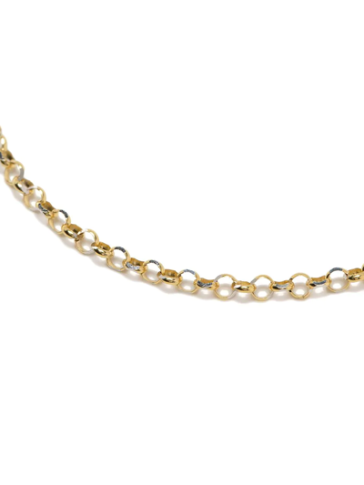 Loquet 14kt Yellow Gold Rolo Chain Necklace In Gold