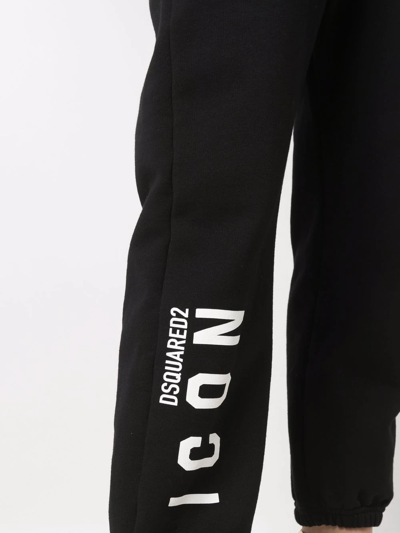 Dsquared2 V-icon La Jogging Troser In Black