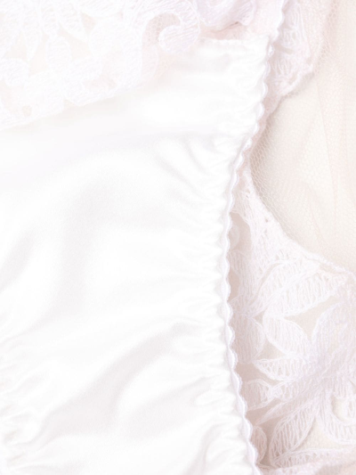 Fleur Of England Aria Ouvert Briefs In White