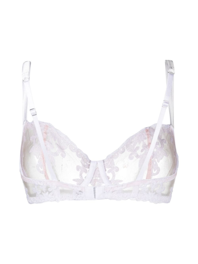 Fleur Of England Aria Balcony Bra In White