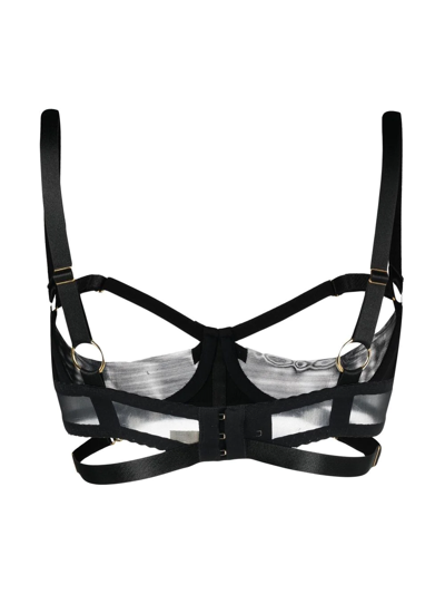 Shop Bordelle Gia Shelf Bra In Black