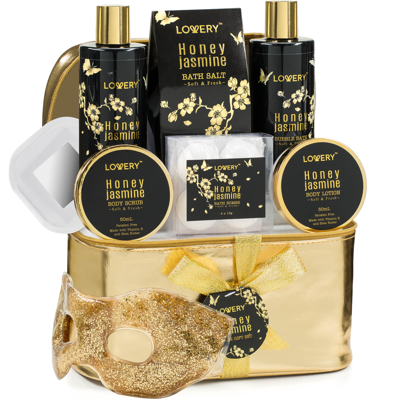 Shop Lovery Bath & Body Gift In Gold