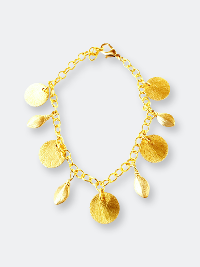 Shop Minu Jewels Adera Bracelet In Gold