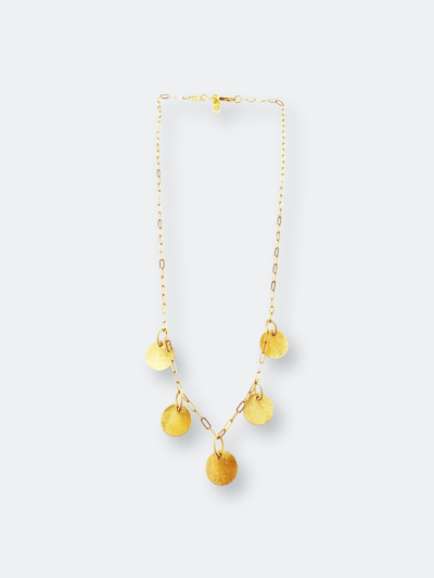 Shop Minu Jewels Caila Necklace In Gold