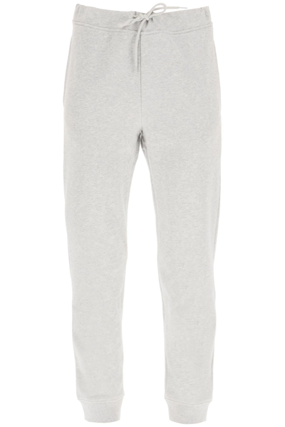 Shop Apc Cotton Sweatpants In Grey