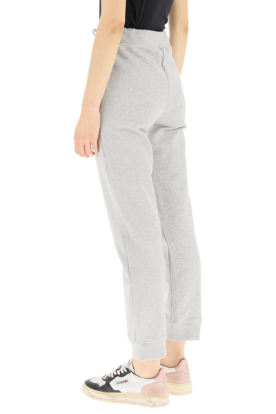 Shop Apc Cotton Sweatpants In Grey