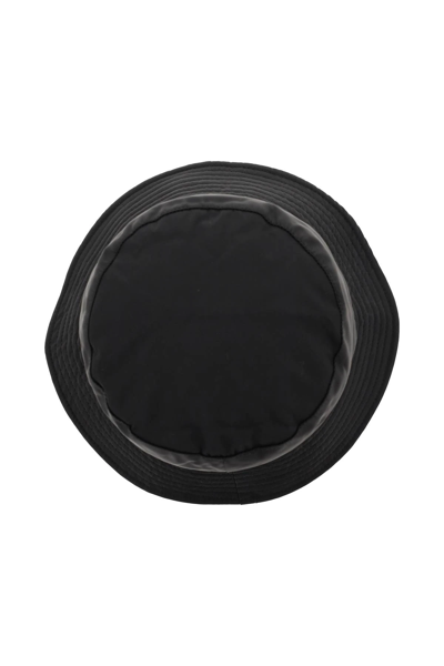 Shop Rotate Birger Christensen Recycled Nylon Bianca Bucket Hat In Black