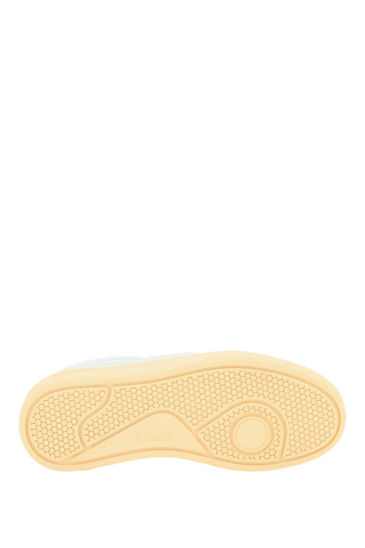 Jil Sander Leather Sneakers In White