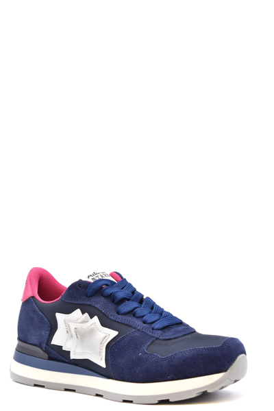 Shop Atlantic Stars Women's Blue Other Materials Sneakers