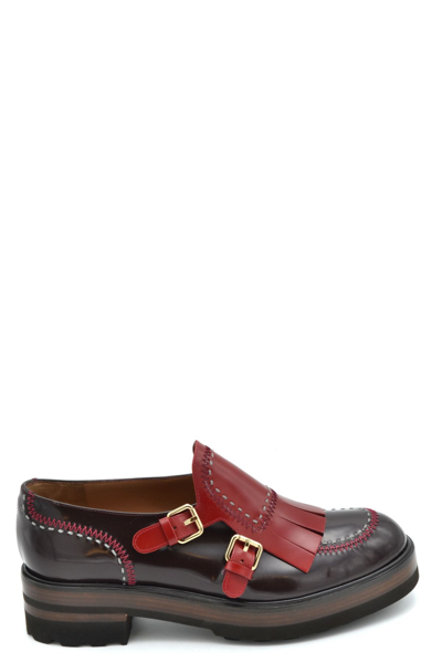 Shop Fratelli Rossetti Women's Burgundy Other Materials Loafers