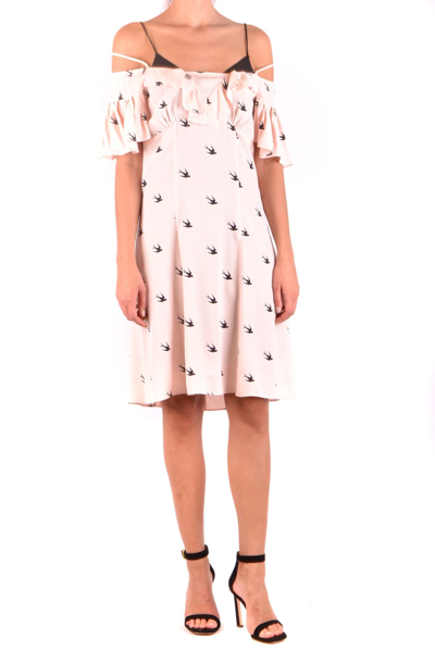 Shop Mcq By Alexander Mcqueen Women's Pink Other Materials Dress