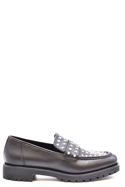 Shop Michael Kors Women's Black Other Materials Loafers