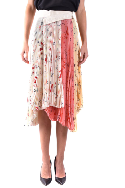 Shop Moncler Women's Multicolor Other Materials Skirt