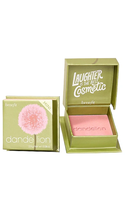 Shop Benefit Cosmetics Mini Wanderful World Silky-soft Powder Blush In Dandelion