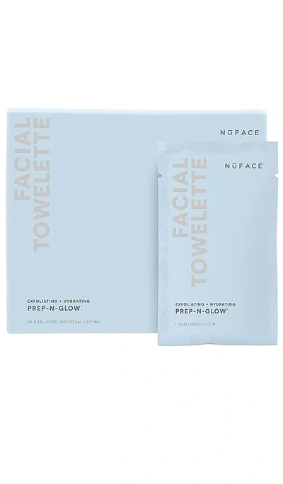 Shop Nuface Prep & Glow Cleansing Cloth 20 Pack In N,a
