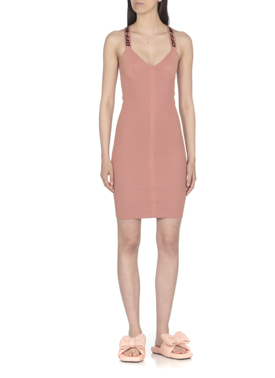 Shop Off-white Dresses In Nude Brown