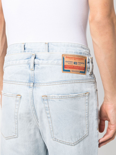 Diesel 2005 D-fining Tapered Jeans In Blue