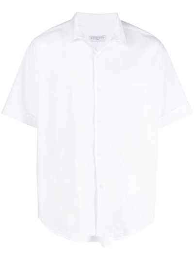 Shop Ih Nom Uh Nit Chest Patch-pocket Detail Shirt In White