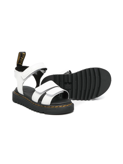 Shop Dr. Martens' Klaire Touch-strap Sandals In White