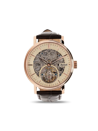 Shop Ingersoll Watches The Charles Automatic 44mm In Brown