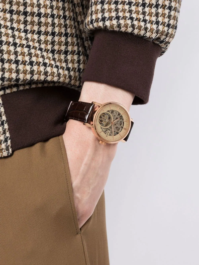 Shop Ingersoll Watches The Charles Automatic 44mm In Brown