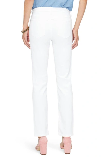 Shop Nydj Sheri Slim Jeans In Optic White