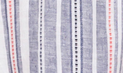 Everyday Ritual Claudine Cotton Cover-up Tunic In Chesapeake Stripe