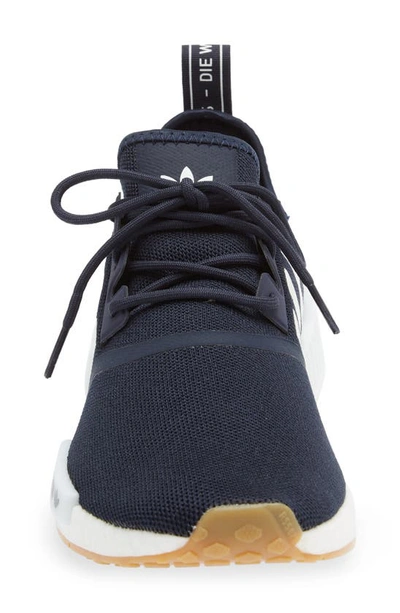 Shop Adidas Originals Originals Nmd R1 Sneaker In Navy/ White