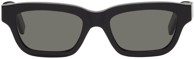 Shop Retrosuperfuture Black Milano Sunglasses