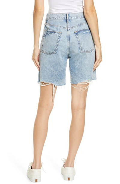 Shop Lovers & Friends Devon High Waist Cutoff Denim Shorts In Paloma