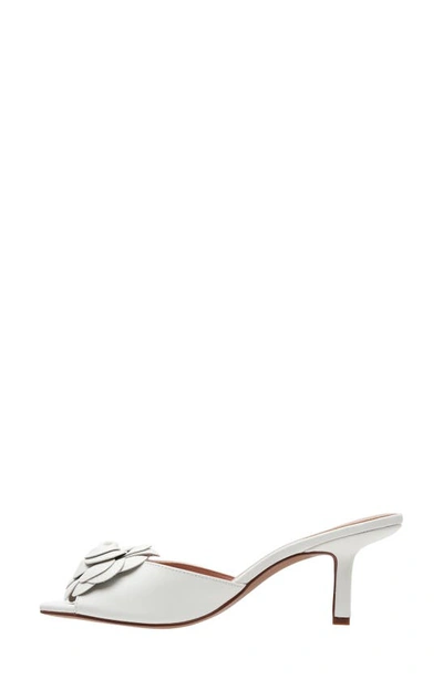 Linea Paolo Gemma-l Leather Sandal In Eggshell